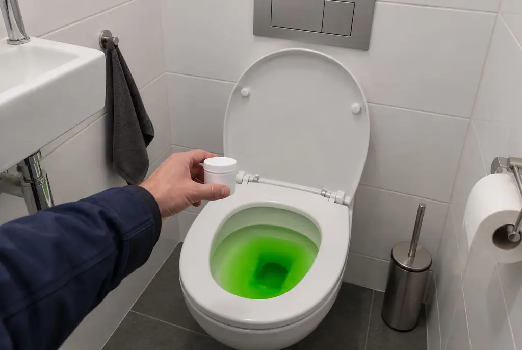 Lekdetectie Lemmer – kleurstoftest bij een lekkend toilet